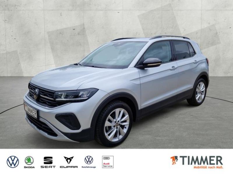 VW  T-Cross 1.0 TSI GOAL +LED +ACC +VIRTUAL +NAVI +S, Reflexsilber Metallic