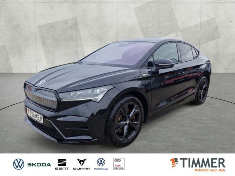 SKODA  Enyaq Coupé iV 80x RS +WÄPU +PANO +CANTON +MATRI, Black Magic Perleffekt