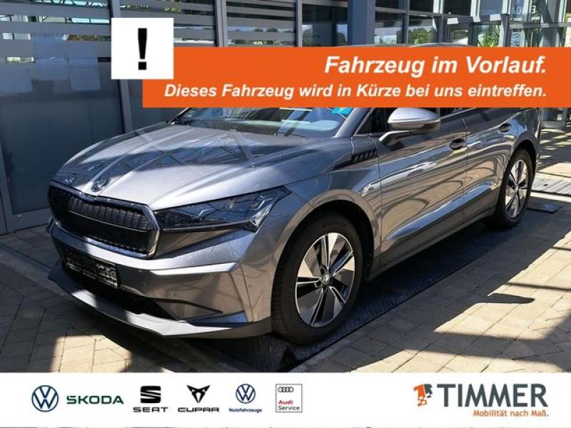 SKODA  Enyaq iV 80x LOFT +MATRIX +ACC +CARPLAY +RKAM +N, Graphite Grau Metallic