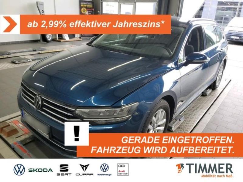 VW  Passat Variant 2.0 TDI DSG BUSINESS +LED +ACC +R, Aquamarinblau Metallic