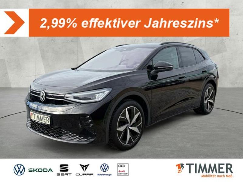 VW  ID.4 GTX 4M 82 kWh +WÄPU +AHK +360° +IQ.LIGHT +A, Grenadillschwarz Metallic