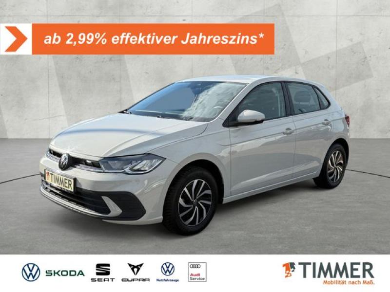 VW  Polo 1.0 LIFE +LED +VIRTUAL +CARPLAY +CLIMA +SHZ, Ascotgrau