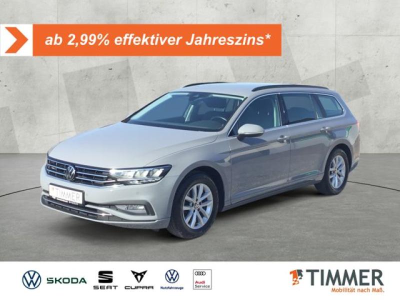 VW  Passat Variant 2.0 TDI DSG BUSINESS +AHK +LED +A, Mondsteingrau