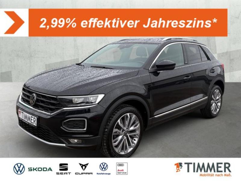 VW  T-Roc 1.5 TSI DSG ACTIVE +LED +ACC +RKAM +VIRTUA, Deep Black Perleffekt