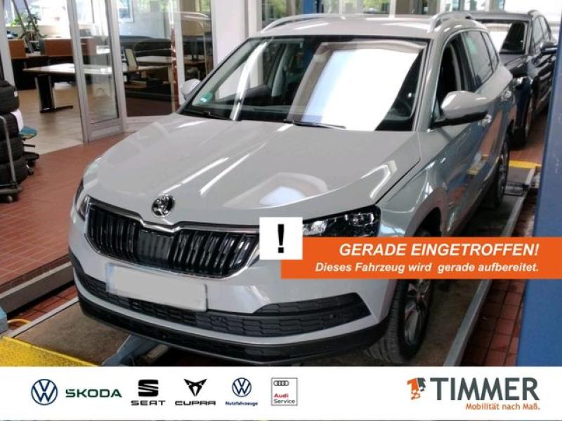 SKODA  Karoq 2.0 TDI DSG CLEVER +AHK +LED +ACC +RKAM +N, Stahl Grau