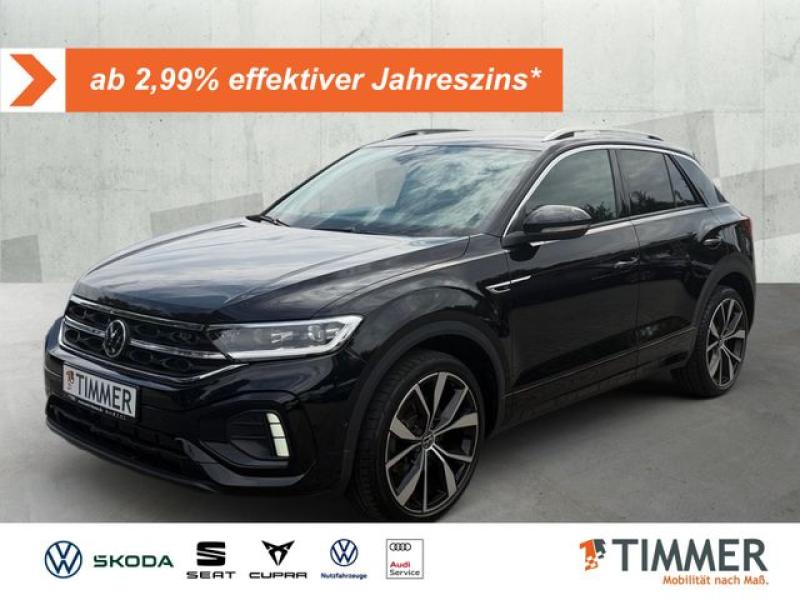 VW  T-Roc 1.5 TSI DSG R-LINE +LED +ACC +RKAM +VIRTUA, Deep Black Perleffekt