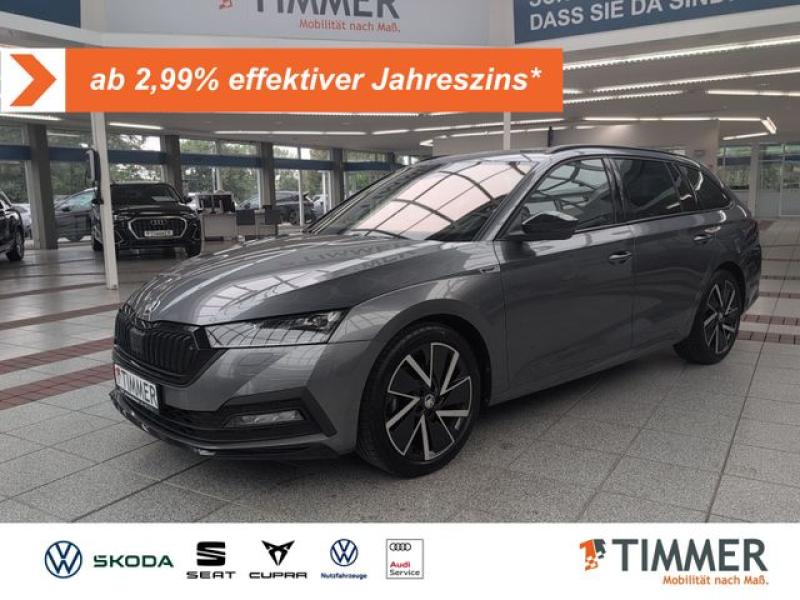 SKODA  Octavia Combi SPORTLINE 2.0 TDI 150PS DSG +PANO+, Graphite Grau Metallic