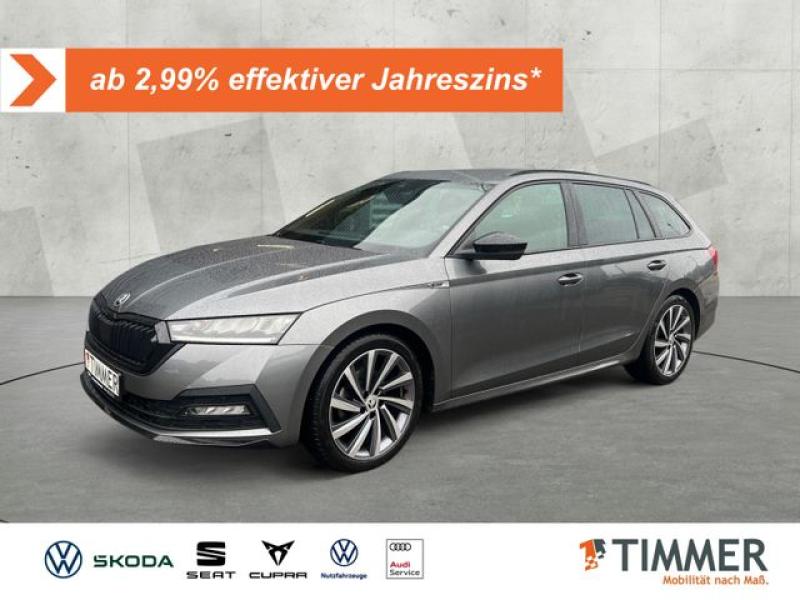 SKODA  Octavia Combi 2.0 TDI DSG SPORTLINE AHK+LED +ACC, Graphite-Grau Metallic