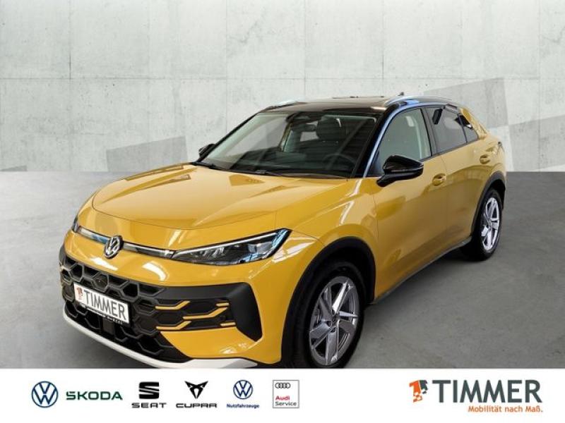 VW  T-Roc 1,5 TSI DSG Style *PANORAMA-DACH*NAVI*IQ.L, Canary Yellow Uni / Schwarz Un