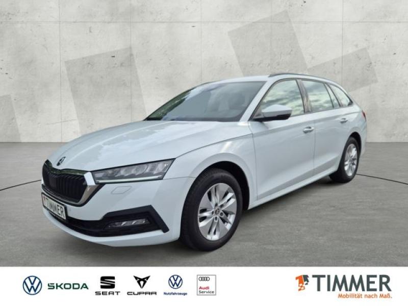 SKODA  Octavia Combi 2.0 TDI DSG Ambition +AHK+LED+NAVI, Moon Weiß Perleffekt