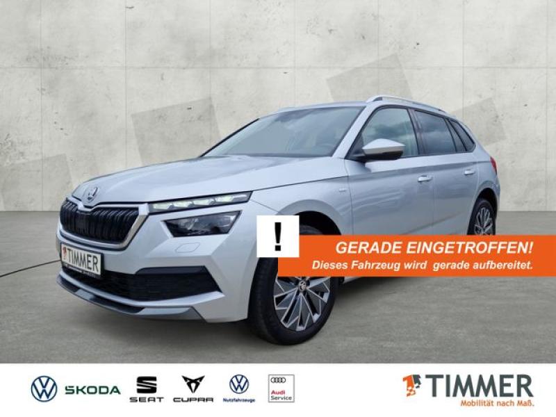 SKODA  Kamiq 1.5 TSI DSG TOUR +LED +RKAM +CARPLAY +SHZ, Brillant Silber Metallic