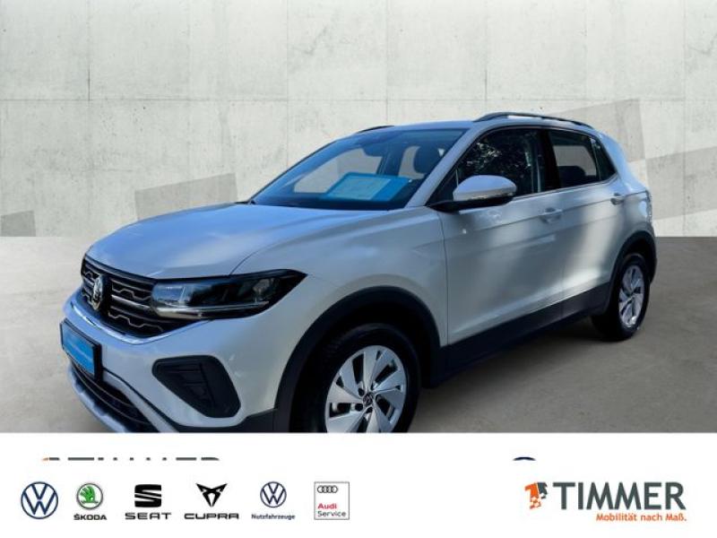 VW  T-Cross 1.0 TSI LIFE +LED +ACC +RKAM +VIRTUAL +N, Pure White