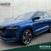 SKODA  Karoq 2.0 TDI DSG Sportline *AHK*PANO*, Race-Blau Metallic