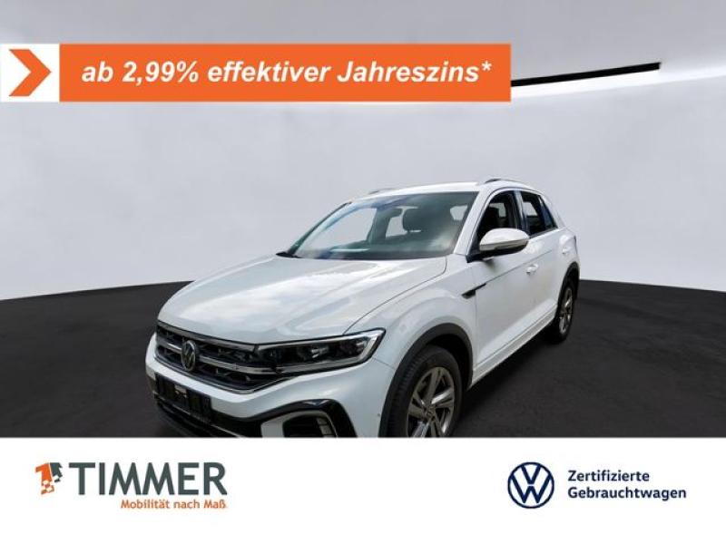 VW  T-Roc 1.5 TSI DSG R-Line +AHK+KAMERA+NAVI+LED+, Pure White