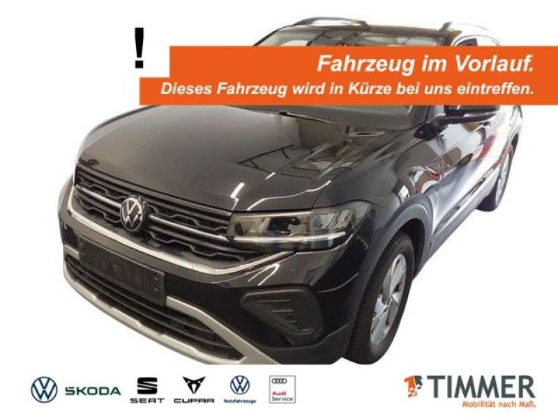 VW  T-Cross 1.0 TSI LIFE +LED +ACC +RKAM +VIRTUAL +N, Deep Black Perleffekt