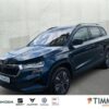 SKODA  Karoq 1.5 TSI DSG TOUR +AHK +LED +TRAVEL +RKAM +, Lava Blau Metallic