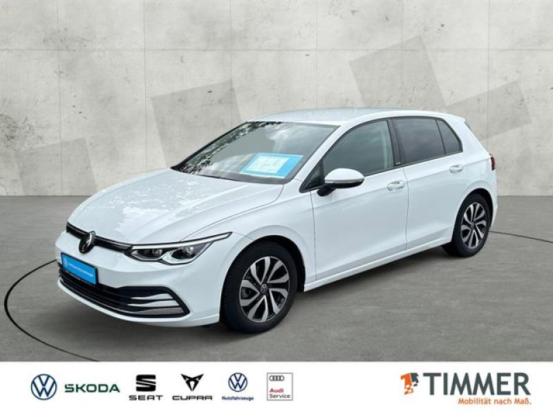 VW  Golf VIII 1.5 TSI ACTIVE +AHK +LED +ACC +RKAM +V, Pure White