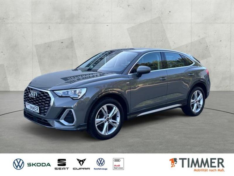 AUDI  Q3 Sportback 35 TDI S tronic S line +AHK +LED +A, Chronosgrau Metallic