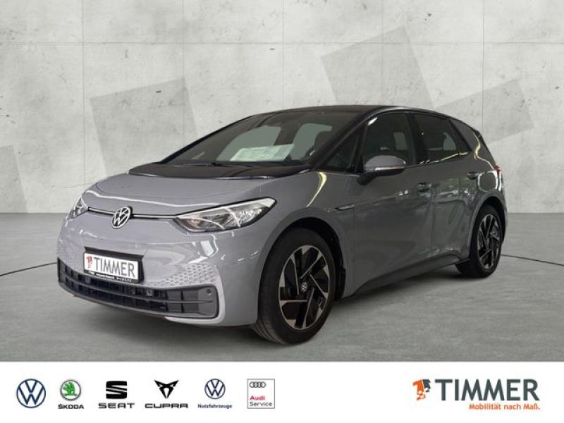 VW  ID.3 PRO 62 kWh +LED +CARPLAY +NAVI +SHZ +18" +D, Mondsteingrau Schwarz