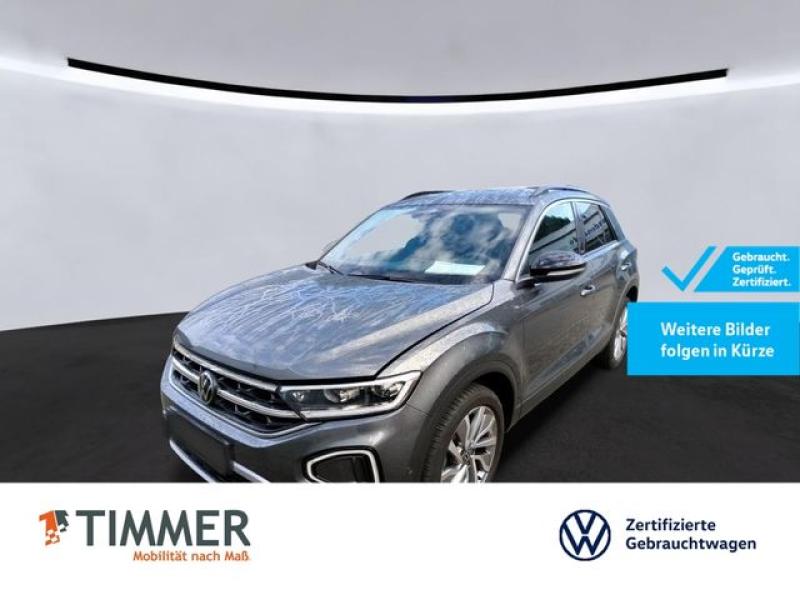 VW  T-Roc 1.0 TSI MOVE +IQ.LIGHT +ACC +RKAM +VIRTUAL, Indiumgrau Metallic