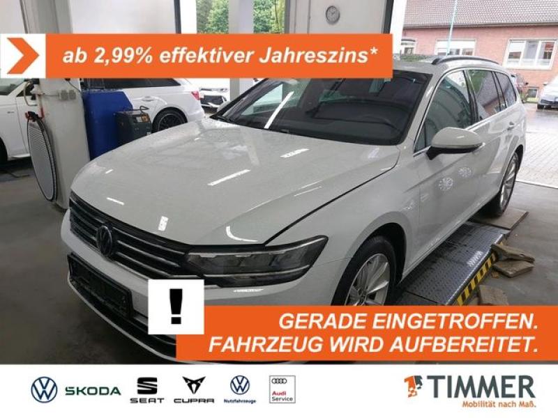 VW  Passat Variant 2.0 TDI DSG BUSINESS +AHK +PANO +, Gletscherweiß Metallic