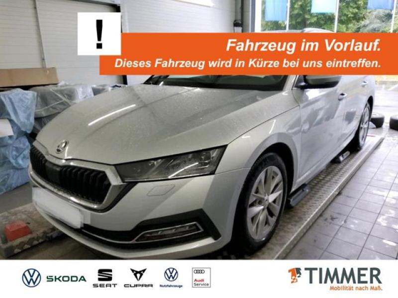 SKODA  Octavia Combi 2.0 TDI DSG STYLE +AHK +MATRIX +AC, Brillant Silber Metallic