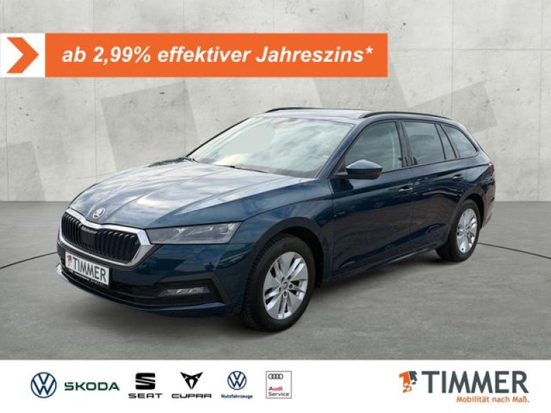 SKODA  Octavia Combi 2.0 TDI DSG +MATRIX +ACC +PANO +NA, Lava Blau Metallic