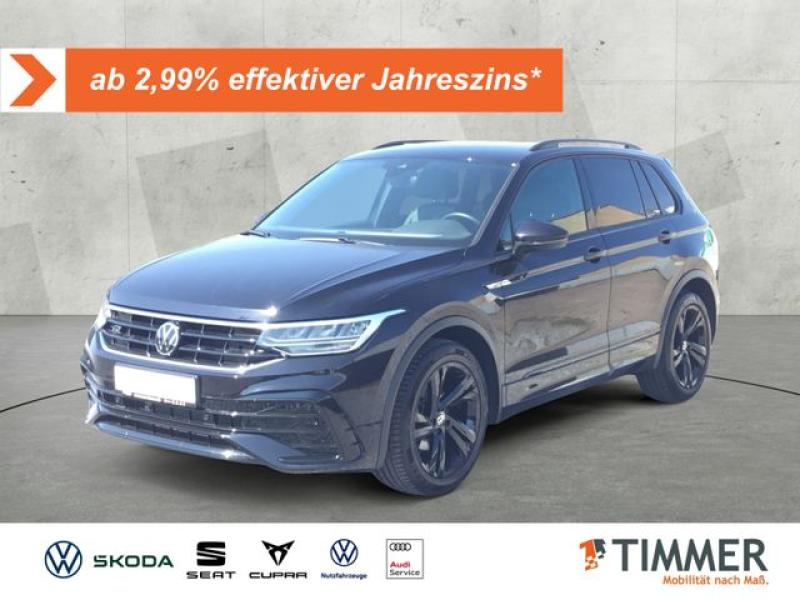 VW  Tiguan 2.0 TDI DSG R-LINE BLACK +LED +ACC +RKAM, Deep Black Perleffekt