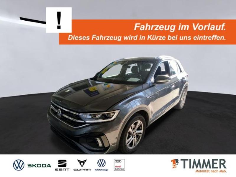 VW  T-Roc 1.5 TSI DSG R-LINE +LED +ACC +VIRTUAL +CAR, Indiumgrau Metallic