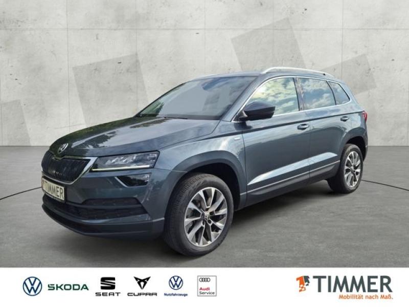 SKODA  Karoq 1.5 TSI DSG CLEVER +AHK +LED +ACC +RKAM +N, Quarz Grau Metallic