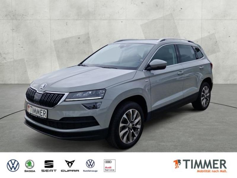 SKODA  Karoq 2.0 TDI DSG CLEVER +AHK +LED +ACC +RKAM +N, Stahl Grau