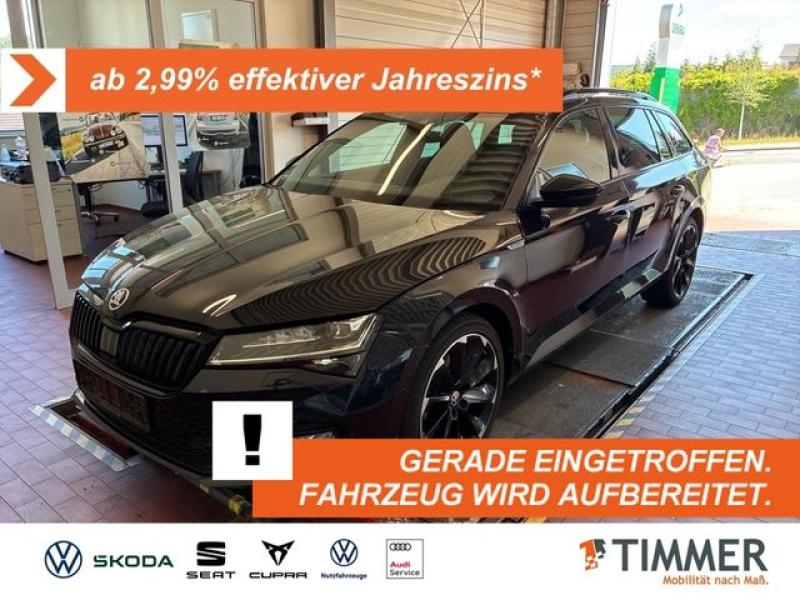 SKODA  Superb Combi 2.0 TDI DSG 4x4 SPORTLINE +AHK +MAT, Black Magic Perleffekt