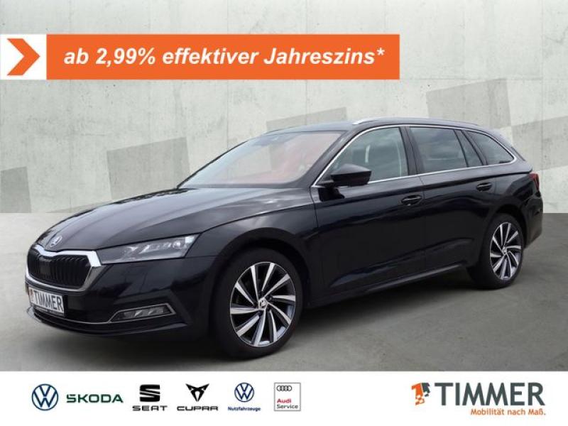 SKODA  Octavia Combi 2.0 TDI DSG STYLE +AHK +MATRIX +AC, Black Magic Perleffekt