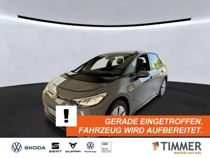 VW  ID.3 PURE PERF. 55 kWh +LED +CARPLAY +NAVI +SHZ, Mondsteingrau Schwarz