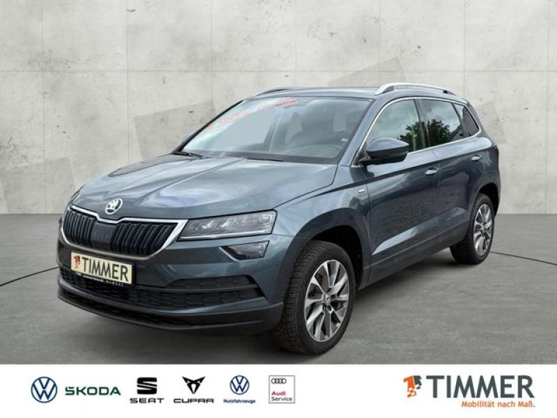 SKODA  Karoq 2.0 TDI CLEVER +LED+CANTON+SHZ+VIRTUAL+ACC, Quarz-Grau Metallic