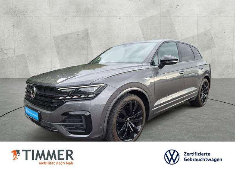 VW  Touareg 3.0 TDI V6 4M R-LINE BLACK +AHK +360° +L, Siliziumgrau Metallic