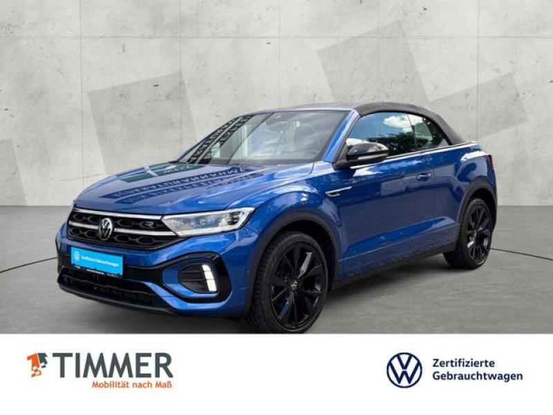VW  T-Roc Cabriolet 1.5 TSI R-Line DSG *NAVI*LEDER*B, Ravennablau Metallic