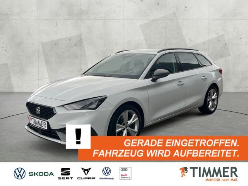 SEAT  Leon SP 2.0 TDI 110KW (150PS) DSG FR*AHK*NAVI*RK, Nevada Weiß Metallic