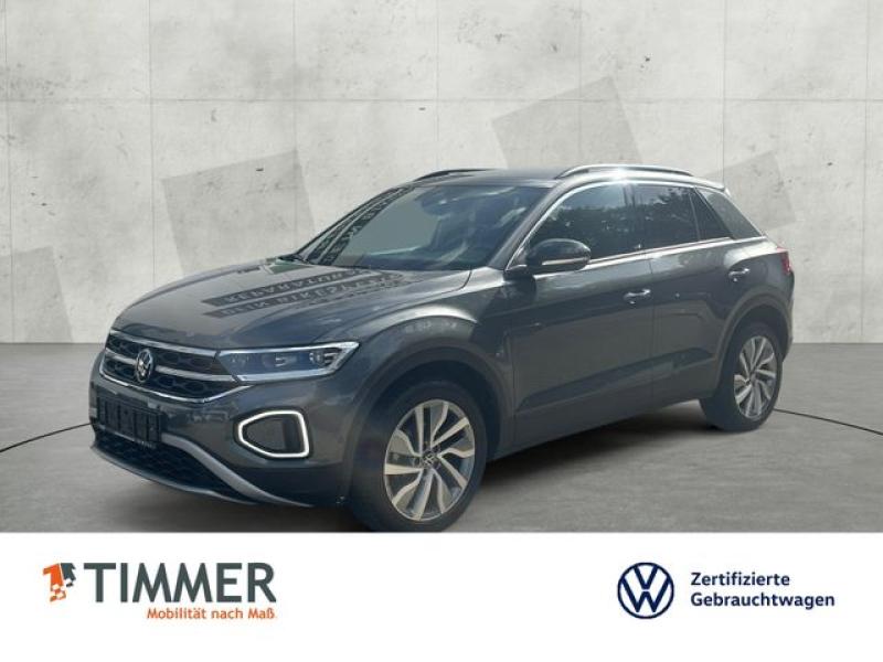 VW  T-Roc 1.0 TSI MOVE +IQ.LIGHT +ACC +RKAM +VIRTUAL, Indiumgrau Metallic
