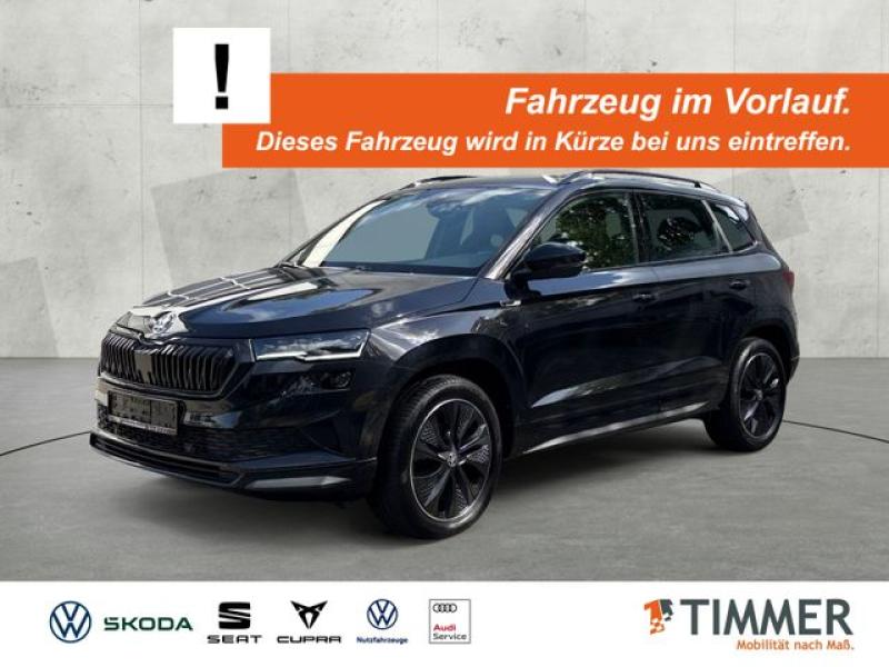 SKODA  Karoq 2.0 TDI DSG 4x4 SPORTLINE +AHK +MATRIX +RK, Black Magic Perleffekt