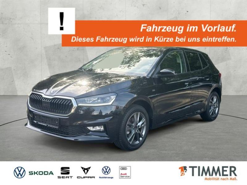 SKODA  Fabia 1.0 TSI DRIVE +LED +ACC +VIRTUAL +NAVI +SH, Black Magic Perleffekt