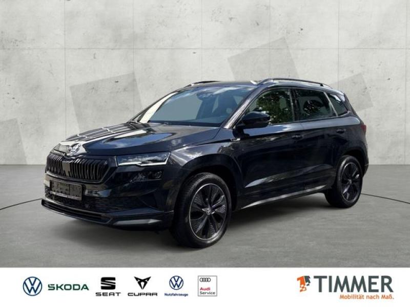 SKODA  Karoq 2.0 TDI DSG 4x4 SPORTLINE +AHK +MATRIX +RK, Black Magic Perleffekt