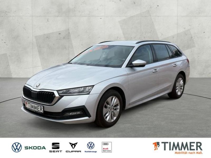 SKODA  Octavia Combi 2.0 TDI +AHK+LED+CARPLAY+SHZ+ALU+, Brilliant Silber Metallic