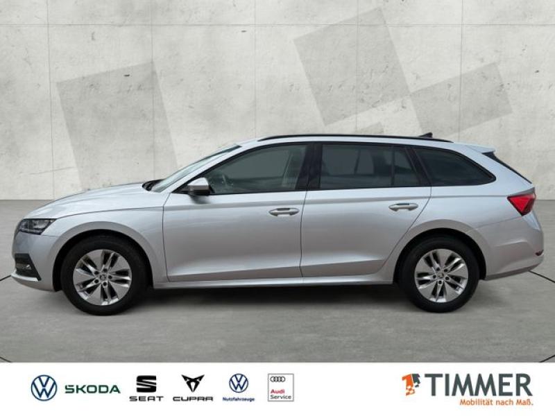 SKODA  Octavia Combi 2.0 TDI +AHK+LED+CARPLAY+SHZ+ALU+, Brilliant Silber Metallic