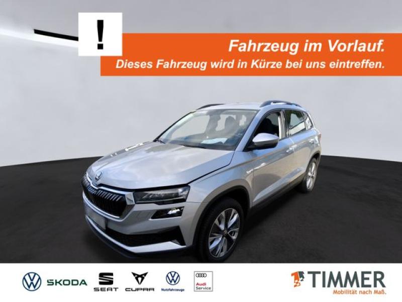 SKODA  Karoq 2.0 TDI DSG STYLE 4x4 +AHK +LED +RKAM +ACC, Brillant Silber Metallic