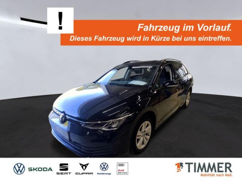 VW  Golf VIII Variant 2.0 TDI DSG LIFE +AHK +LED +AC, Deep Black Perleffekt