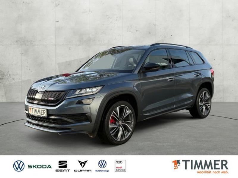 SKODA  Kodiaq 2.0 TDI DSG 4x4 RS *AHK *ACC *20" *RKAM *, Quarz-Grau Metallic