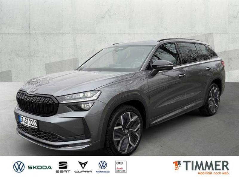 SKODA  Kodiaq 2.0 TDI DSG 4x4 SPORTLINE +AHK +PANO +DCC, Graphite Grau Metallic