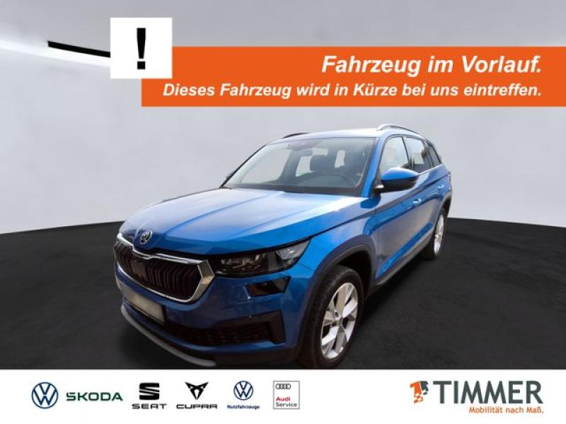 SKODA  Kodiaq 2.0 TDI DSG 4x4 TOUR +AHK +360° +MATRIX +, Race Blau Metallic