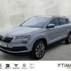 SKODA  Karoq 2.0 TDI DSG CLEVER +AHK +LED +ACC +RKAM +N, Stahl Grau
